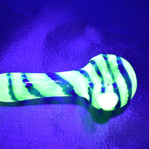 UV Glow Spoon - Blue and Clear