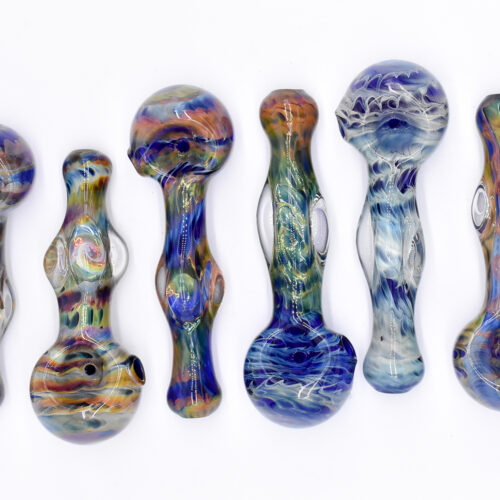 Cobalt Marble Spoon